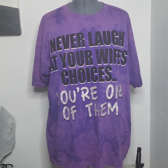 unknown Other - Bleached Funny Wife Tee - 2X